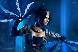 kitana mortal_kombat cosplay