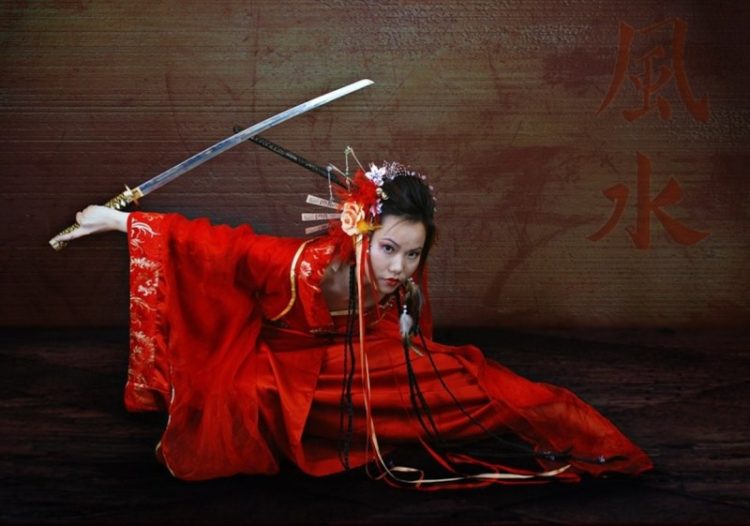 cosplay geisha ratnik