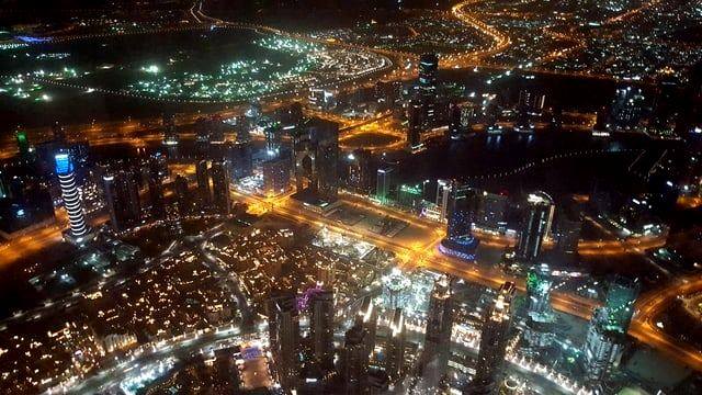 Dubai Burj Khalifa pogled sa 148. sprata Foto Suzana Milosevic