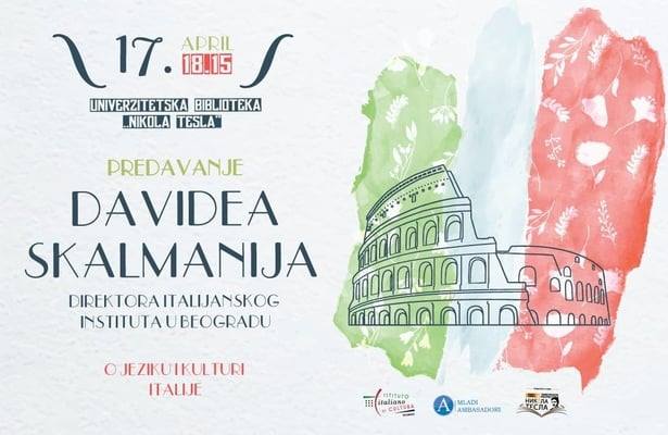 Predavanje Davidea Skalmanija Univerzitetskoj biblioteci