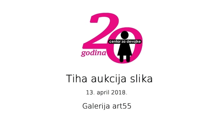 tiha aukcija slika Centar za devojke