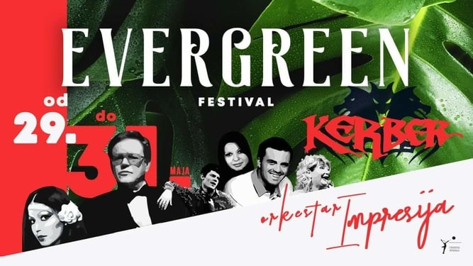 Evergreen festival orkestar impresija
