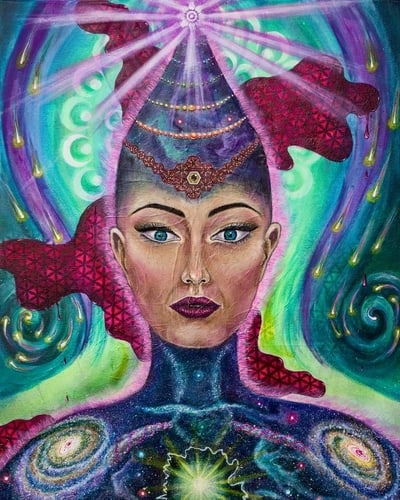 Goddess of the Universe by Vesna Leibowitz