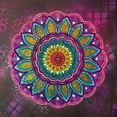 mandala by Vesna Leibowitz
