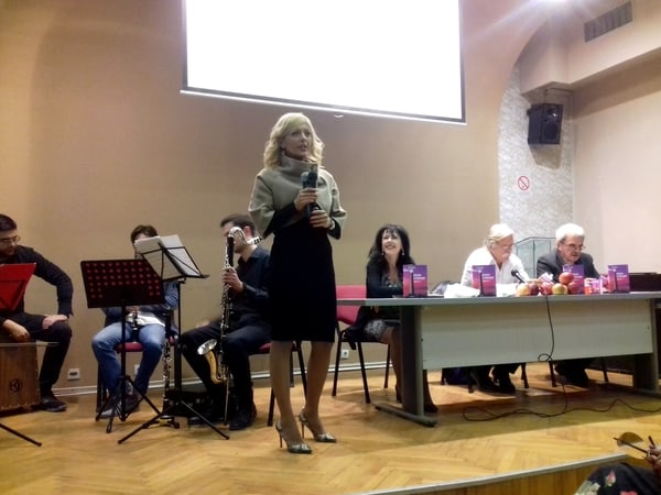 DU Svetionik promocija zbornika Imam slobodu, vecnica Jelena Mitrovski Foto Ana Stanojevic