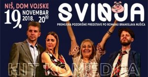 Predstava Svinja foto Niske Vesti