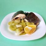 Hrono večera: Pastrmka sa dinstanim prazilukom