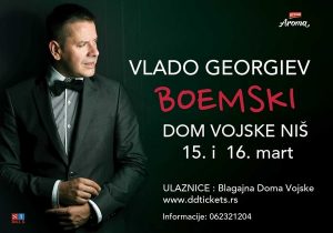 Vlado Georgiev koncert Nis promo materijal Scena ASM