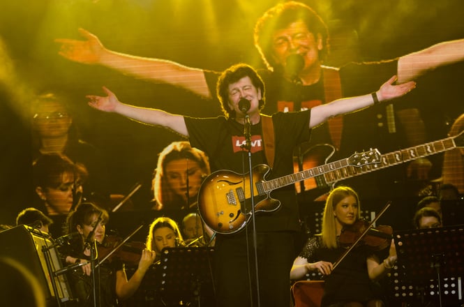 Bajaga i Instruktori, orkestar Impresija, Evergreen festival 8 Foto Zelimir Krstev
