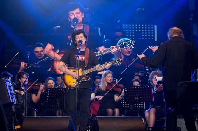 Bajaga i Instruktori, orkestar Impresija, Evergreen festival Foto Zelimir Krstev