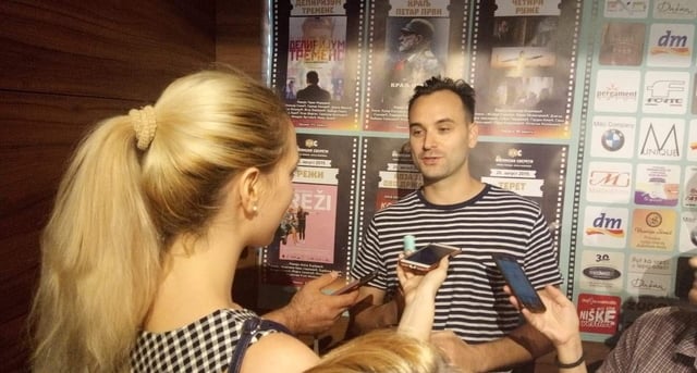 Radovan Vujović intervju Filmski susreti Nis Foto Valentina Baktijarevic